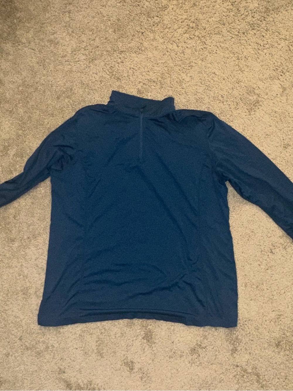Women’s Long-Sleeve Quarter-Zip Jersey - Navy